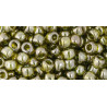 TOHO Rocailles 6/0 (#457) Gold-Lustered Green Tea