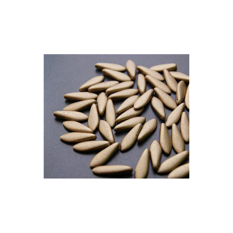 Dagger 5x16 mm Matte Gold, 20 St.