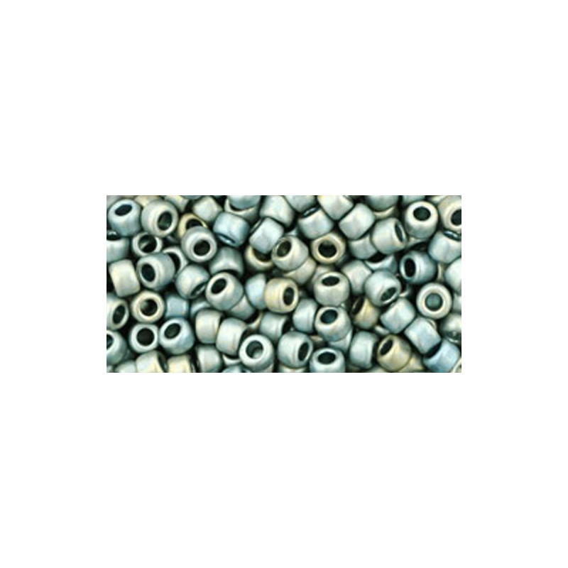 TOHO Rocailles 8/0 (#512F) Higher-Metallic-Frosted Blue Haze