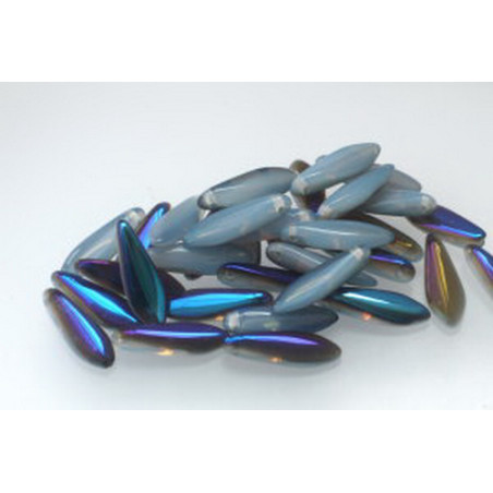 Dagger 5x16mm White Opal Azuro, 20St.